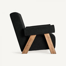 Load image into Gallery viewer, Pine wood armchair