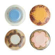 Load image into Gallery viewer, 70s ceramics: saucers ocean, set of 4