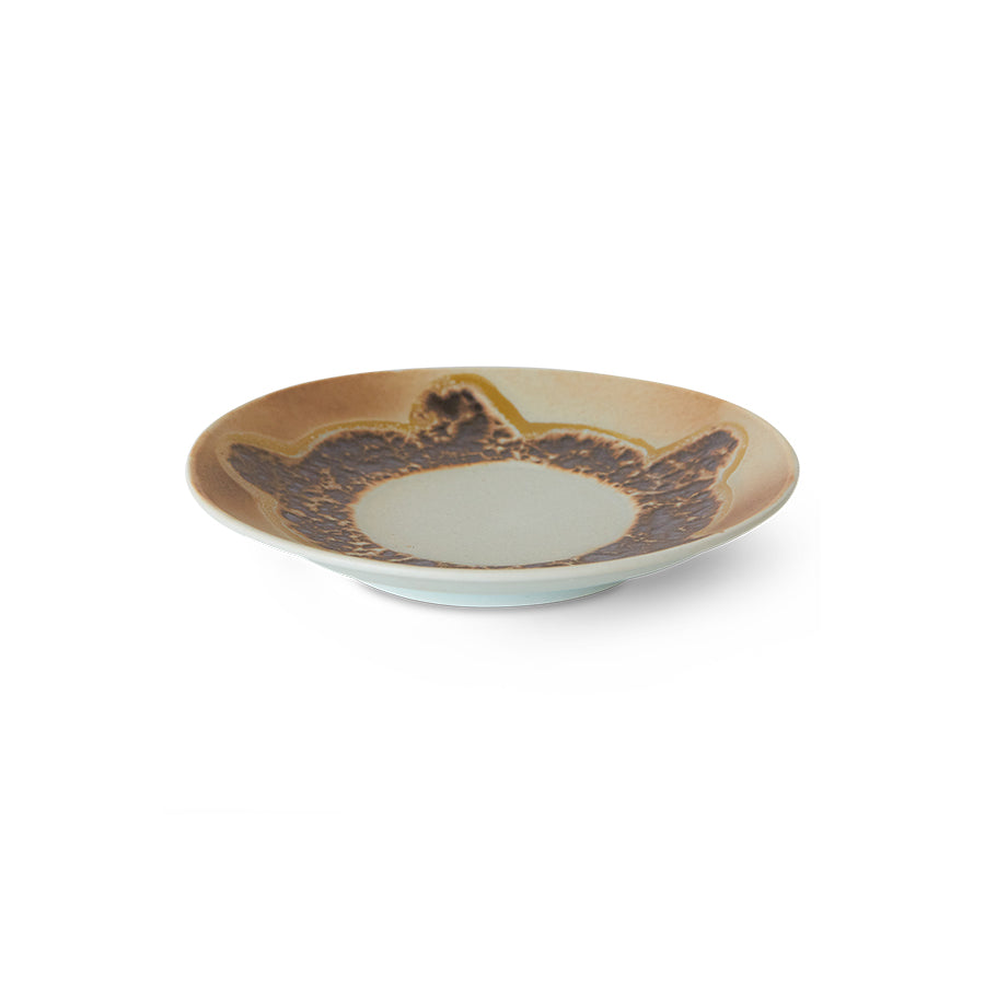 70s ceramics: saucer rocky