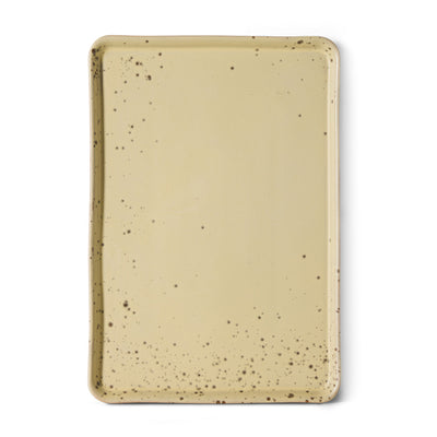 70s ceramics: large tray grit