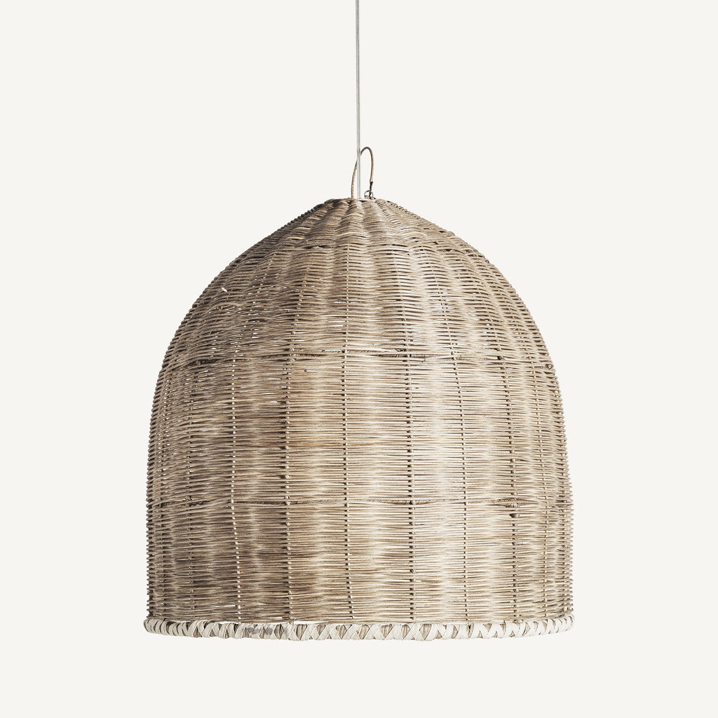 Boho rattan pendant