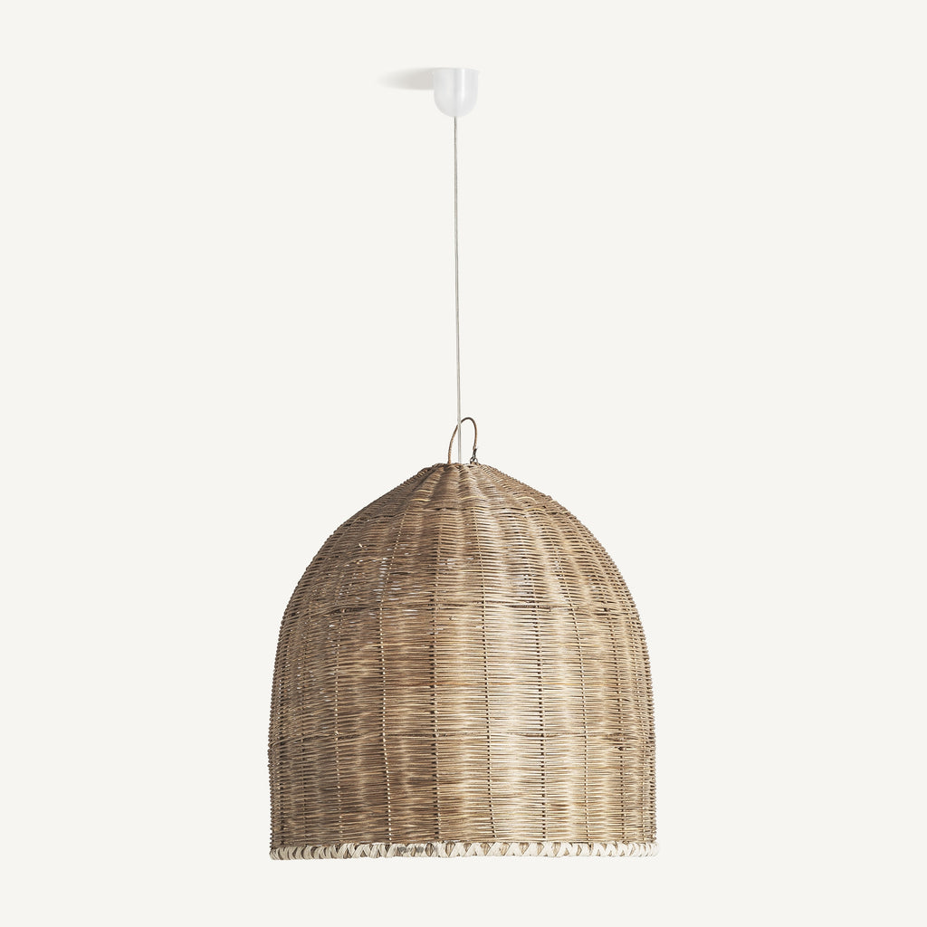 Boho rattan pendant