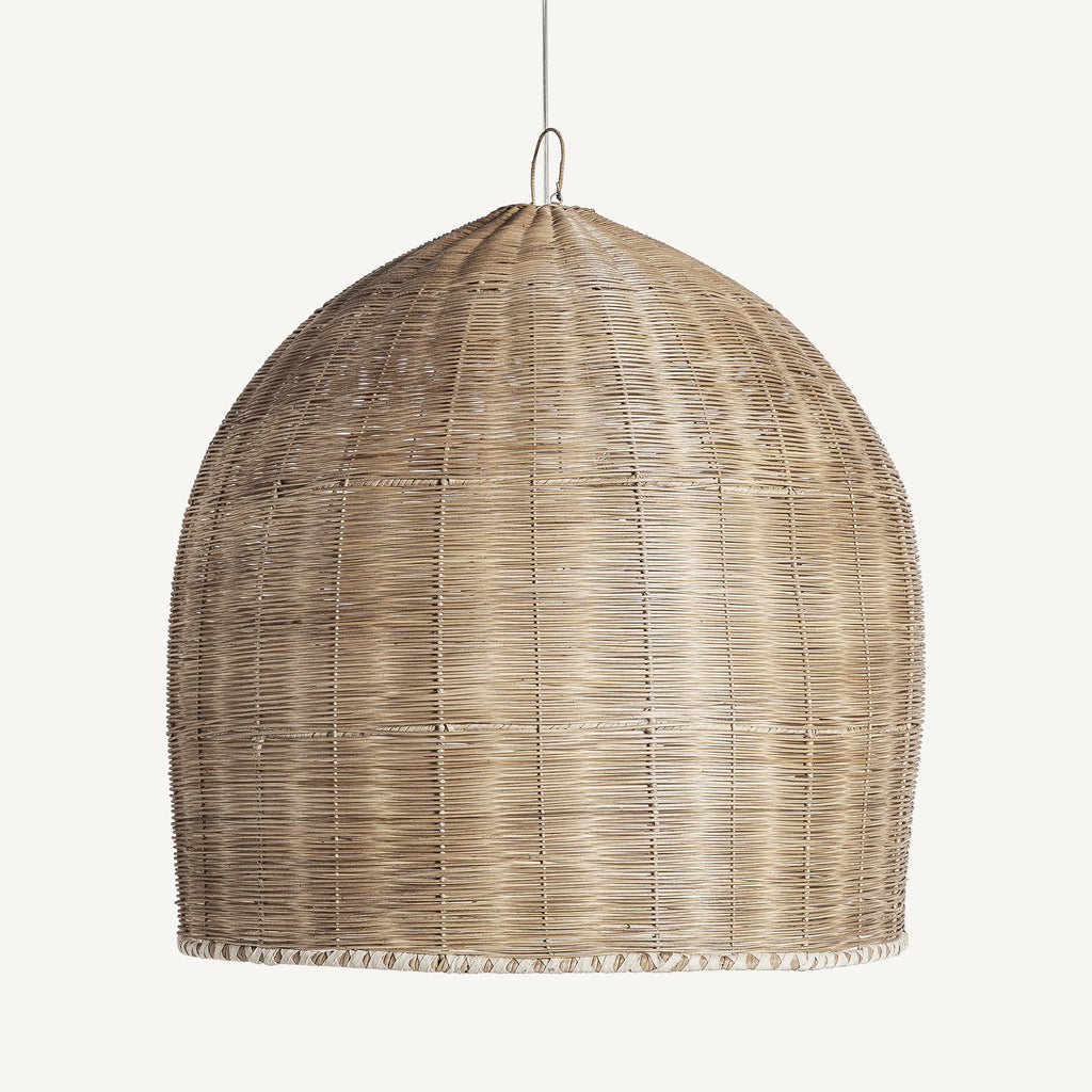 Boho rattan pendant