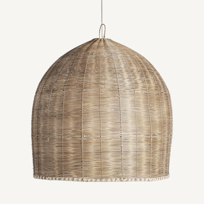 Boho rattan pendant