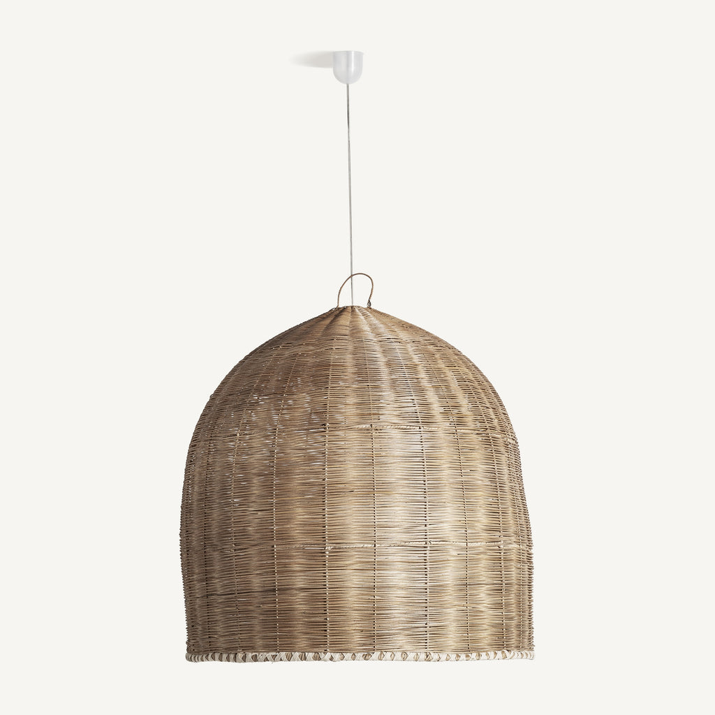 Boho rattan pendant