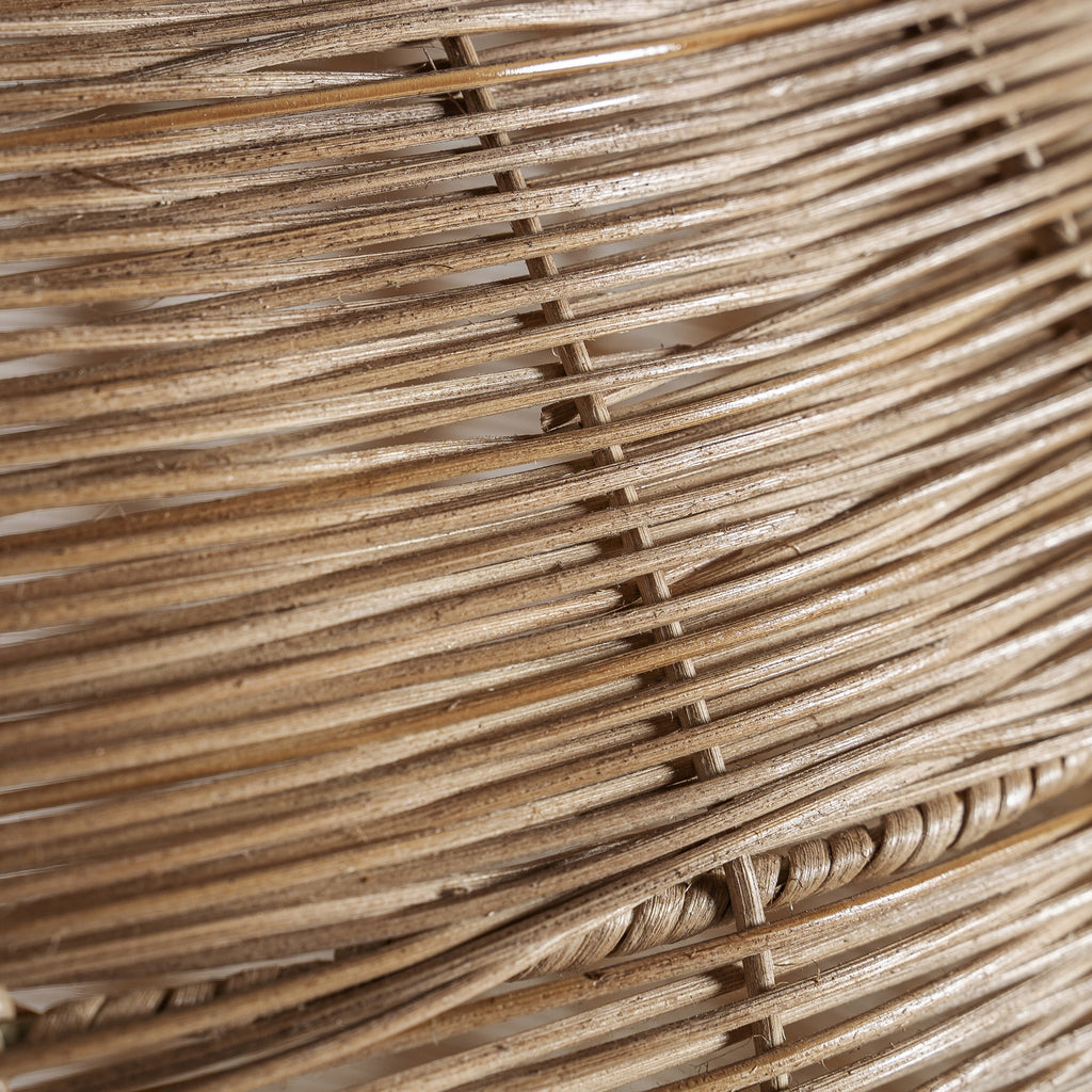 Boho rattan pendant