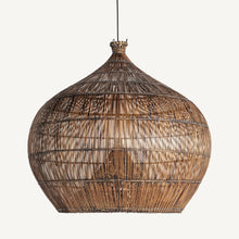 Load image into Gallery viewer, Bamboo Brown Pendant Lamp