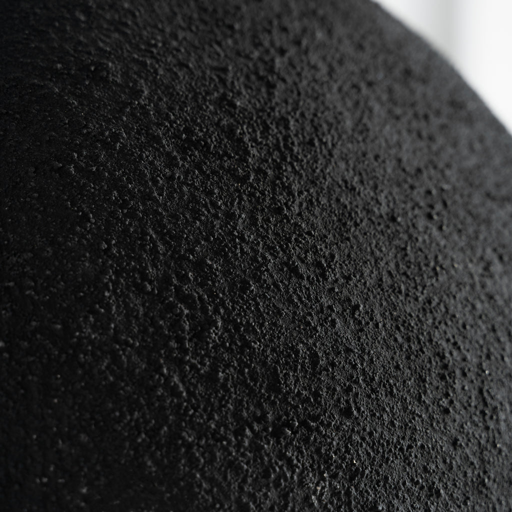 Black Resin Pendant