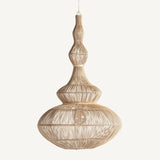 Boho rattan pendant