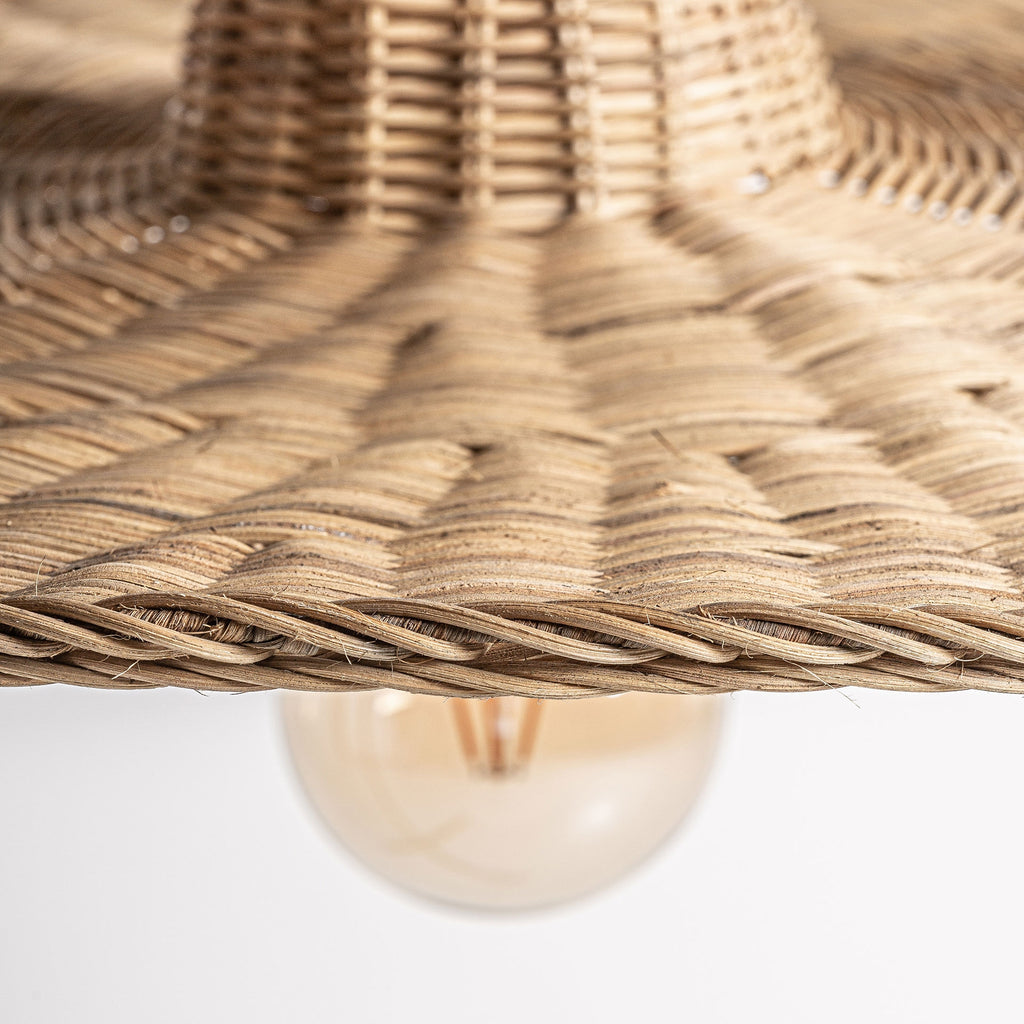 Boho rattan lamp 120cm