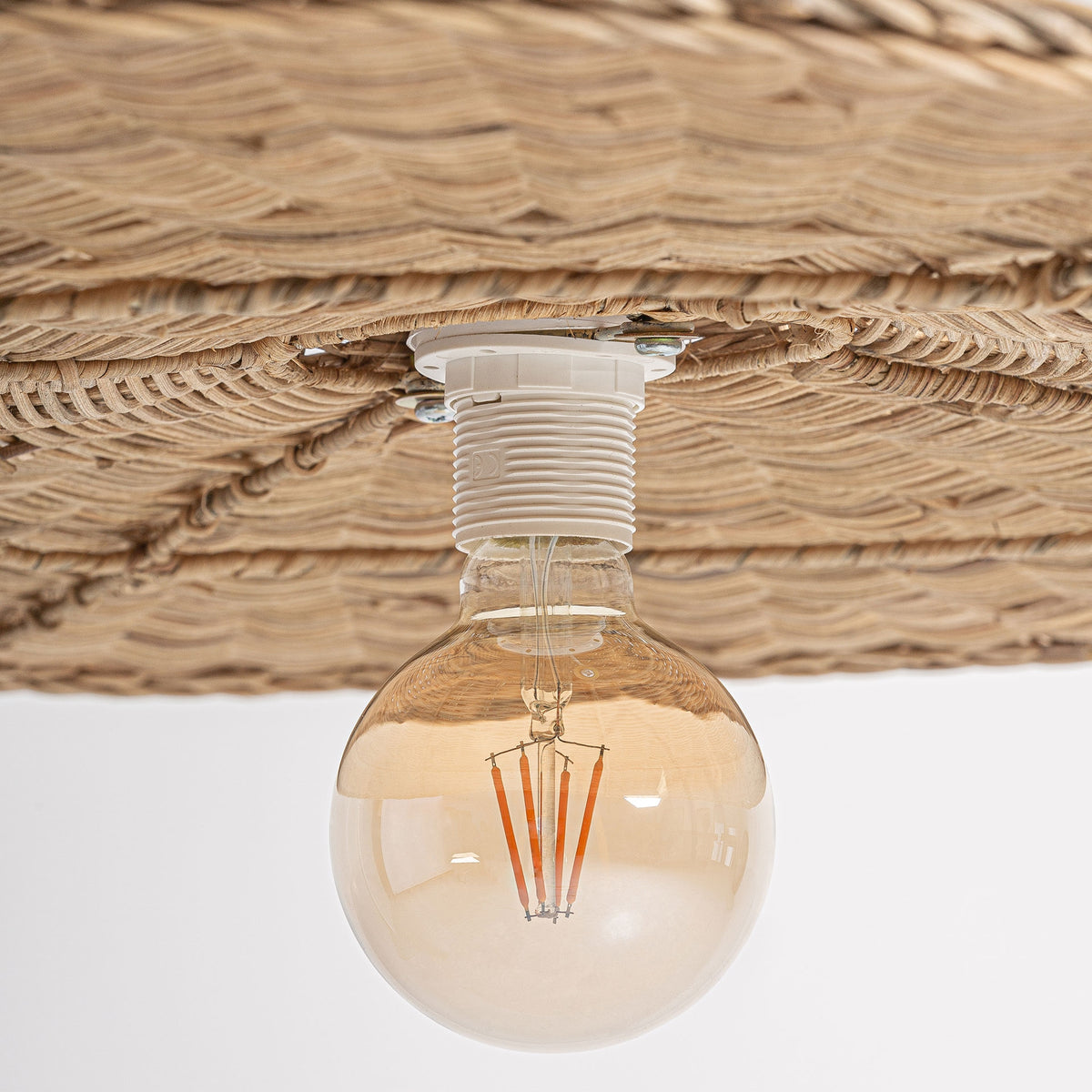 Boho rattan lamp 120cm