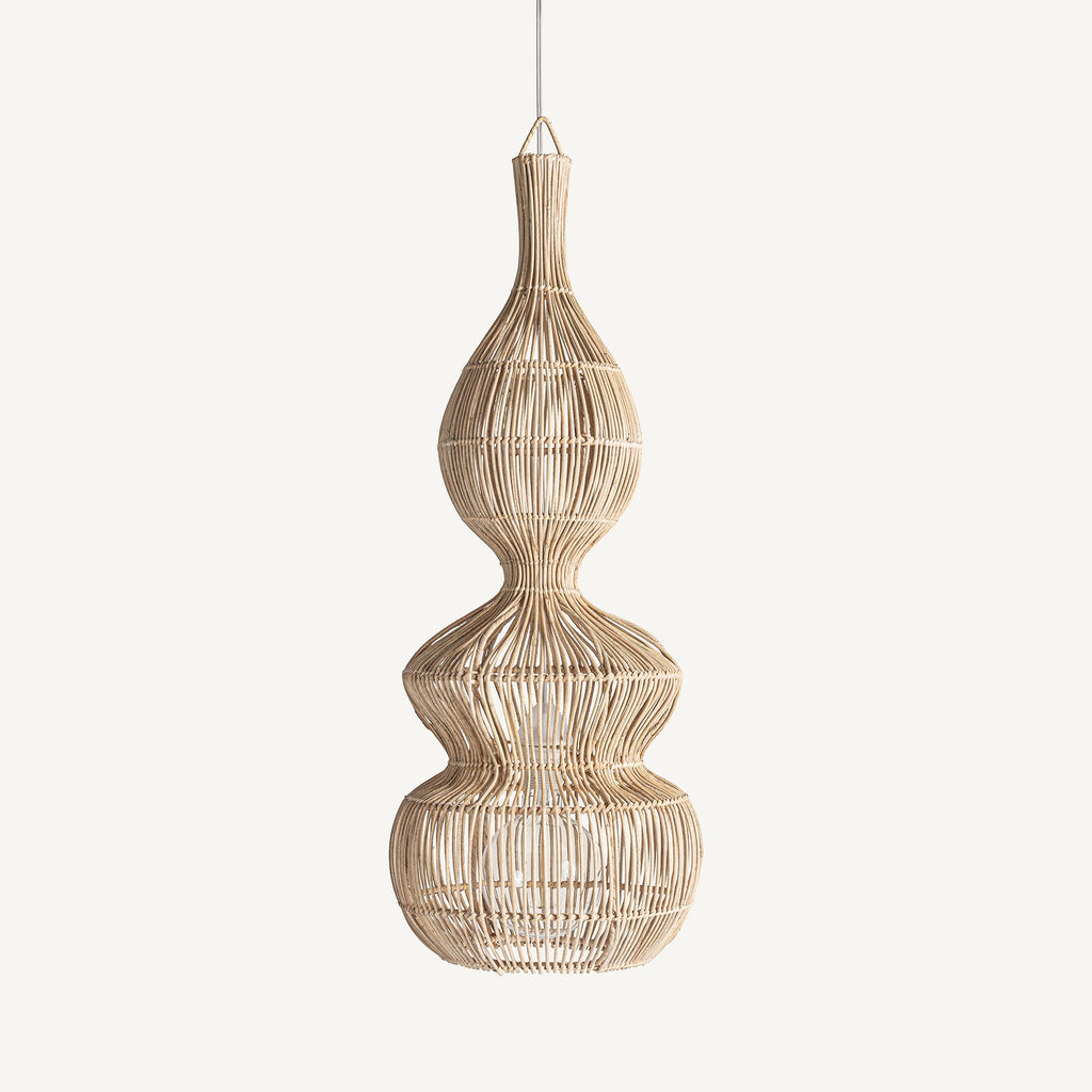 Rattan Boho Lamp