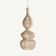Carica l'immagine nel visualizzatore di Gallery, Rattan Boho Lamp