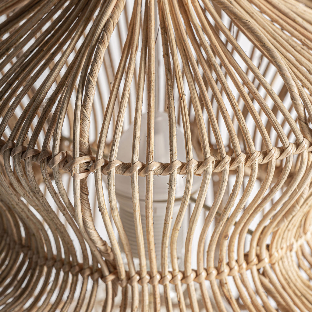 Rattan Boho Lamp