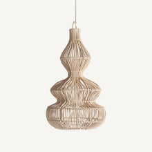 Cargar imagen en el visor de la galería, Rattan Boho Lamp