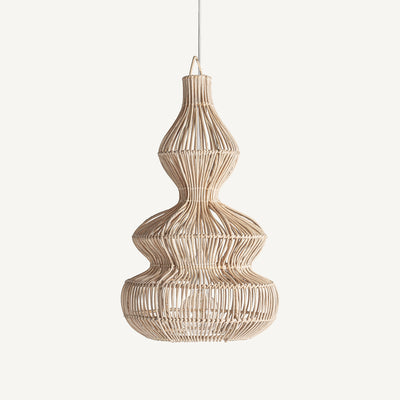 Rattan Boho Lamp
