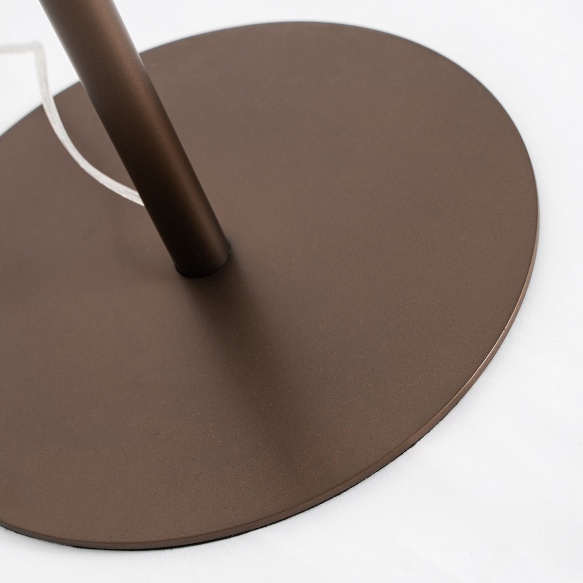 Amelie Black Steel & Bronze Polyester Floor Lamp 53x53x163 cm