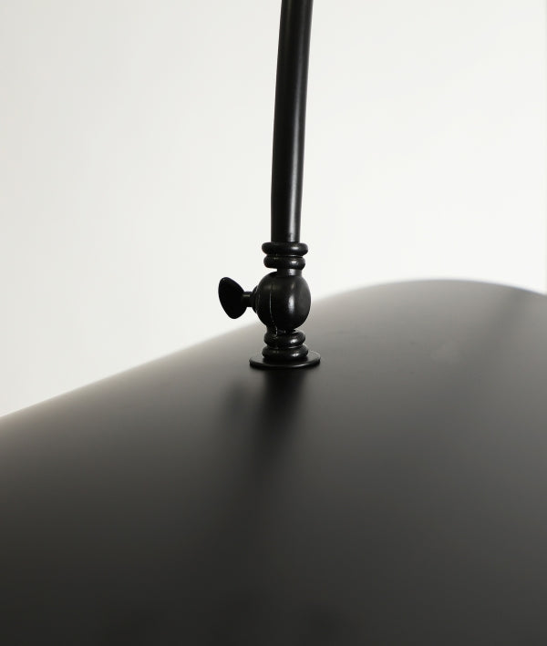 Bristen Black Steel Floor Lamp