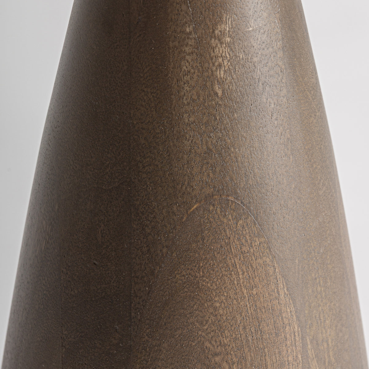 Cinzia Brown Mango Wood & Beige Polyester Floor Lamp 50x50x160 cm