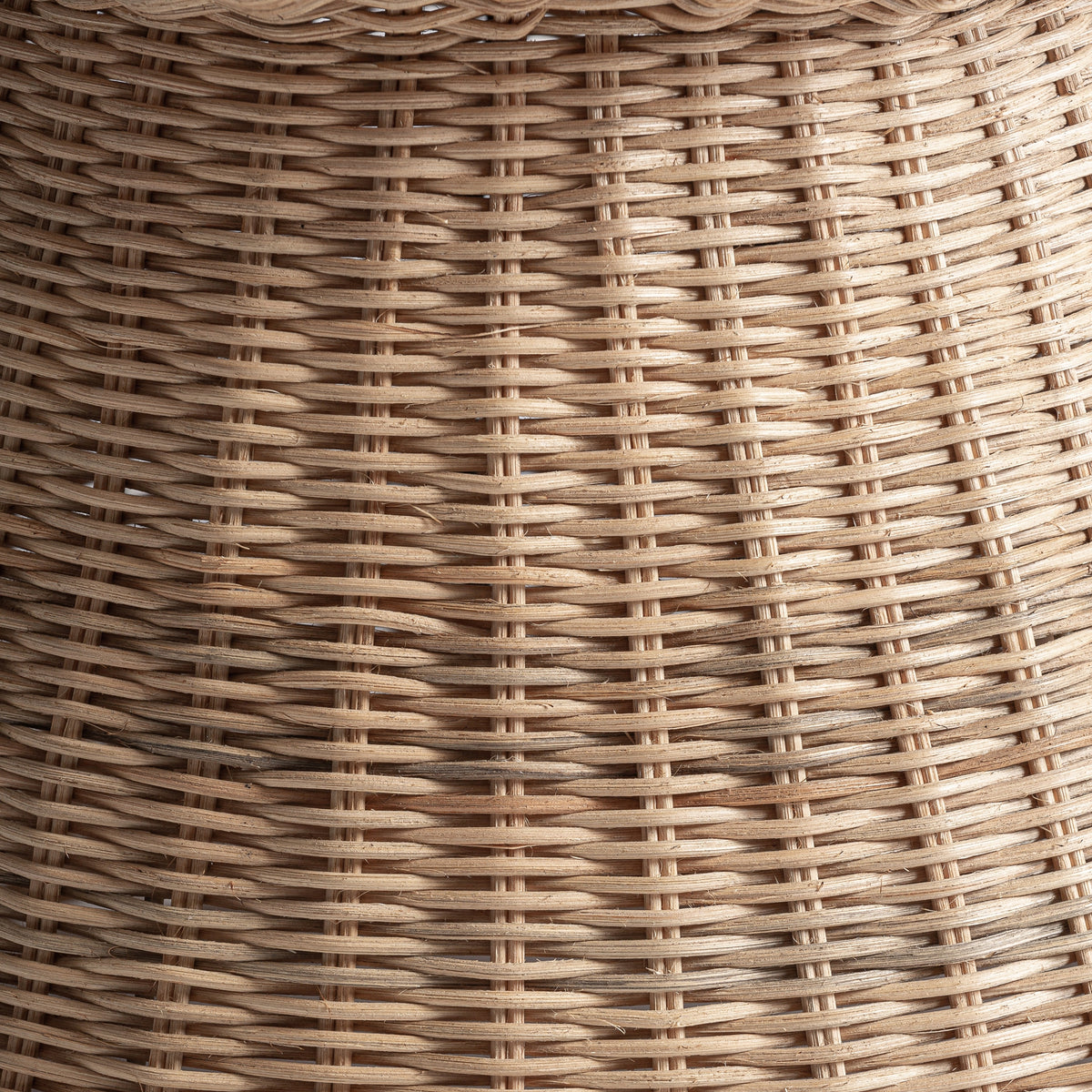 Cyena Brown Rattan Floor Lamp 46x46x175 cm