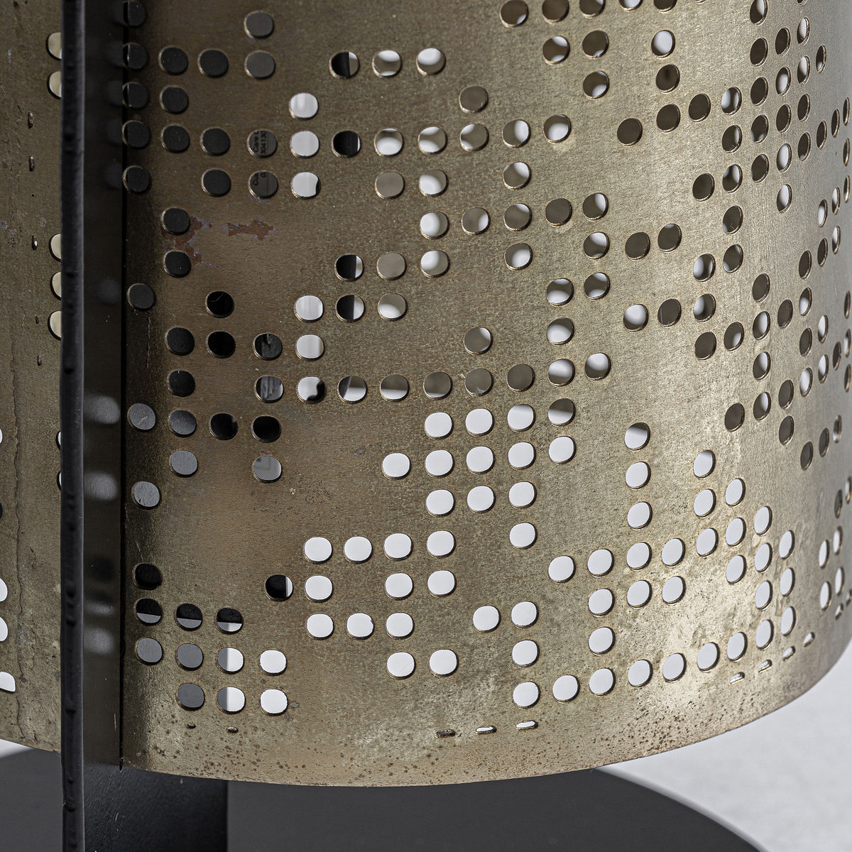 Jacquard Golden Steel Floor Lamp 39x34x132 cm