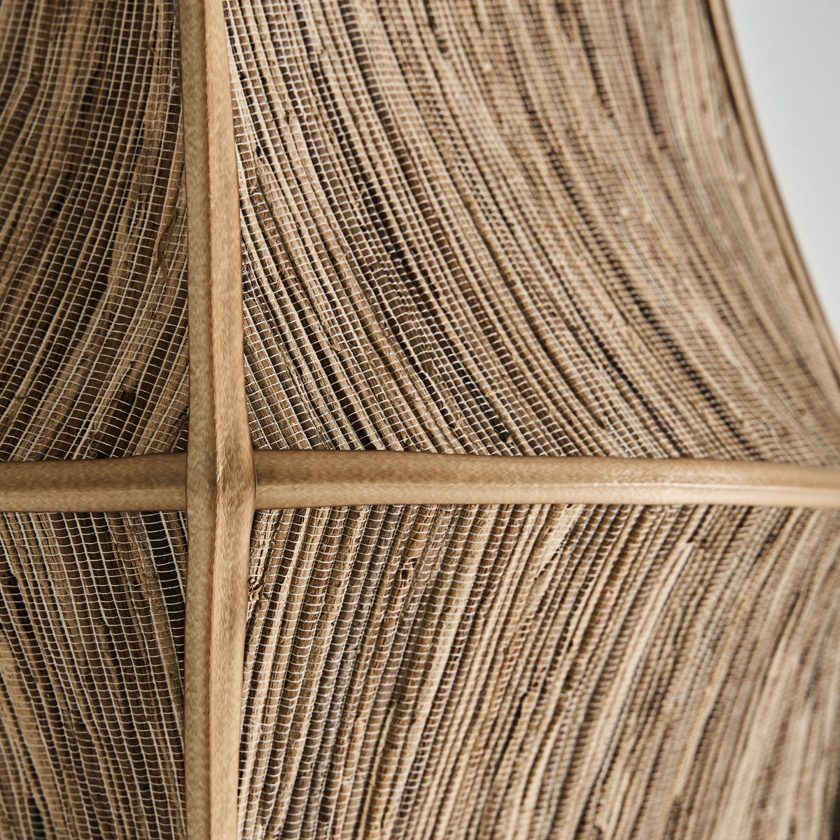 Lauzun Beige Natural Fiber Floor Lamp 50x50x200 cm