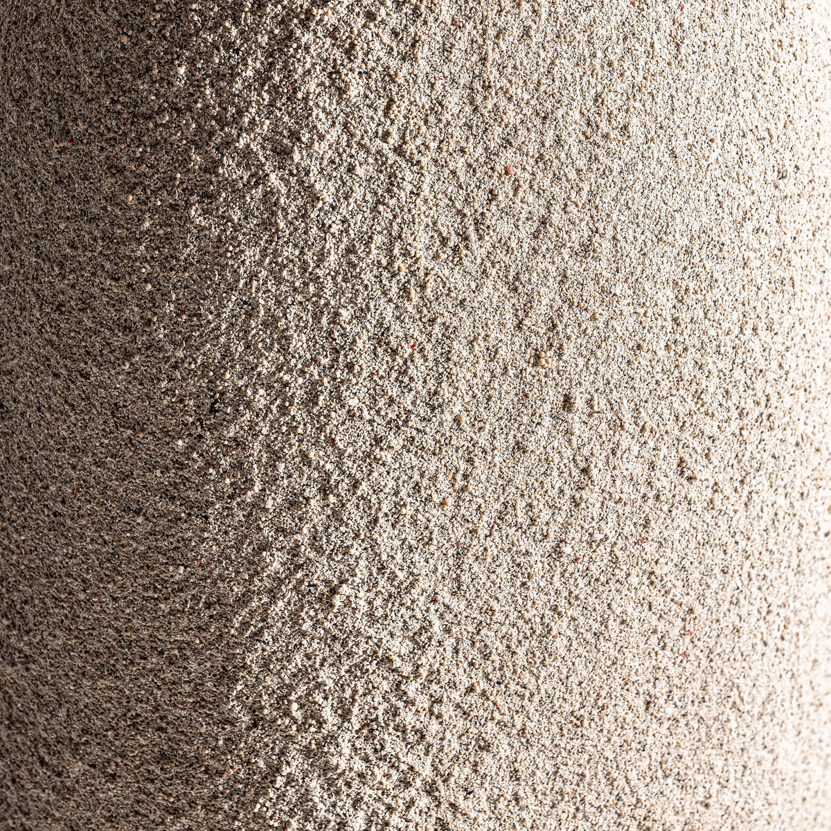 Nyland Cream Resin & Brown Seagrass Floor Lamp 77x77x154 cm
