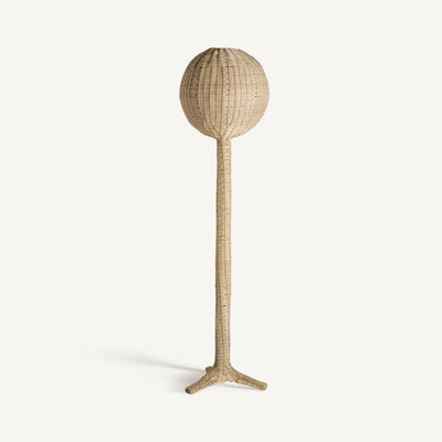 RATTAN FLOOR LAMP