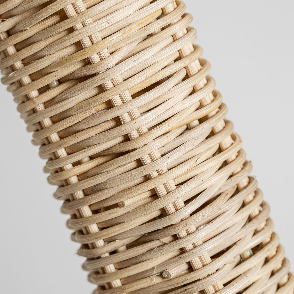RATTAN FLOOR LAMP