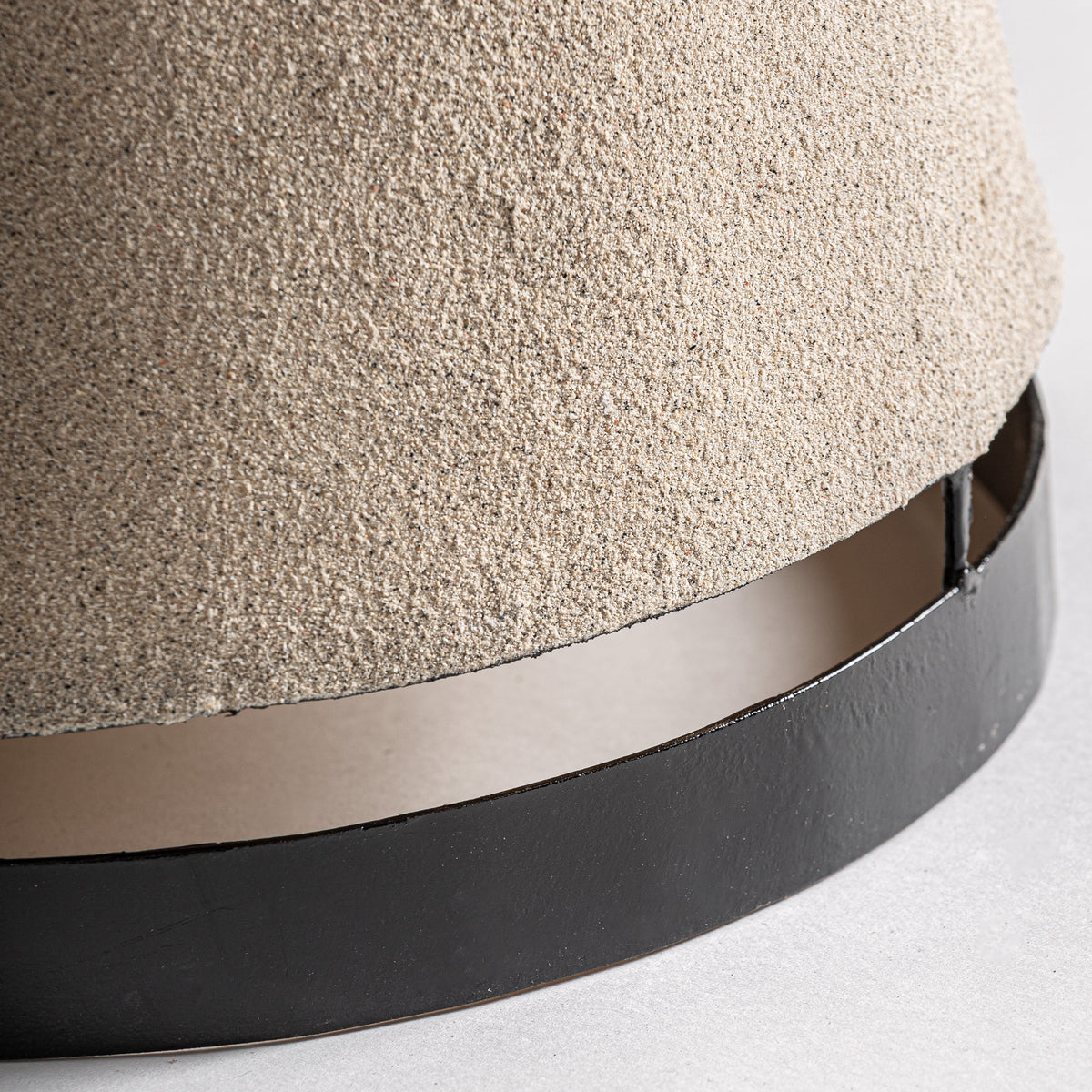 Walens Cream Natural Fiber & Resin Floor Lamp 28x28x150 cm