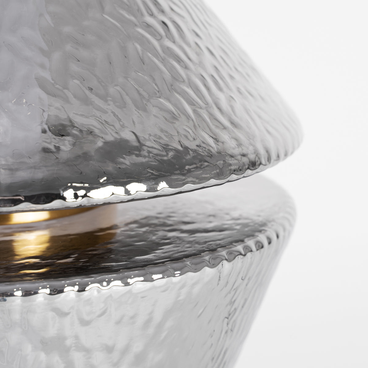 Aine Grey & Golden Table Lamp 30x30x57 cm