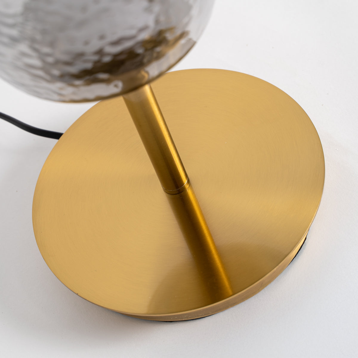 Aine Grey & Golden Table Lamp 30x30x57 cm