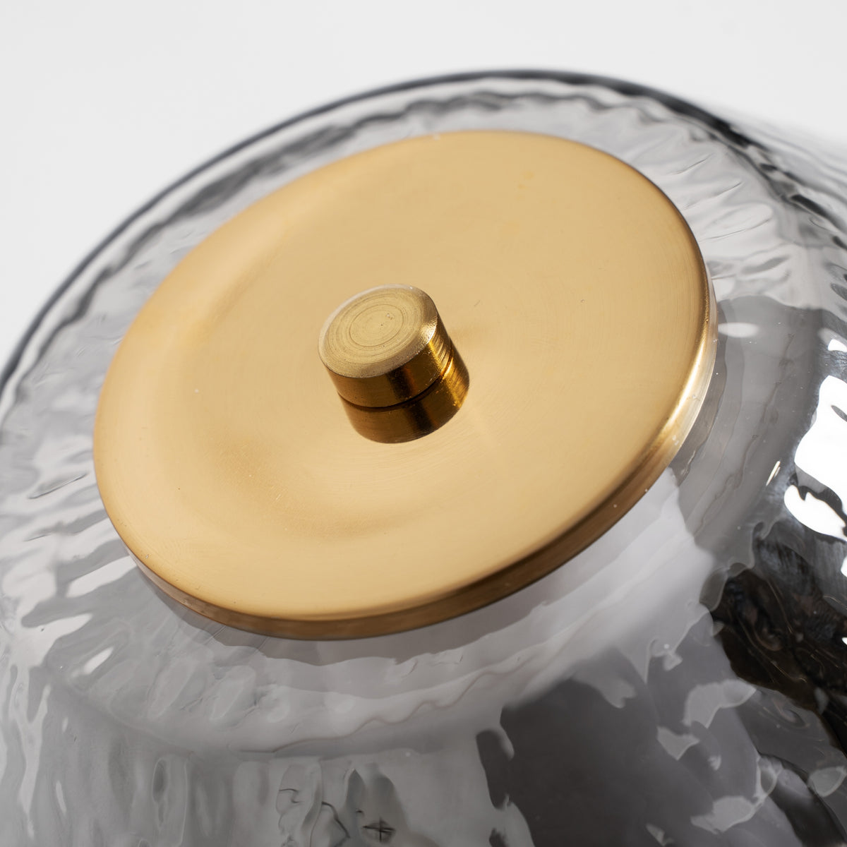 Aine Grey & Golden Table Lamp 30x30x57 cm