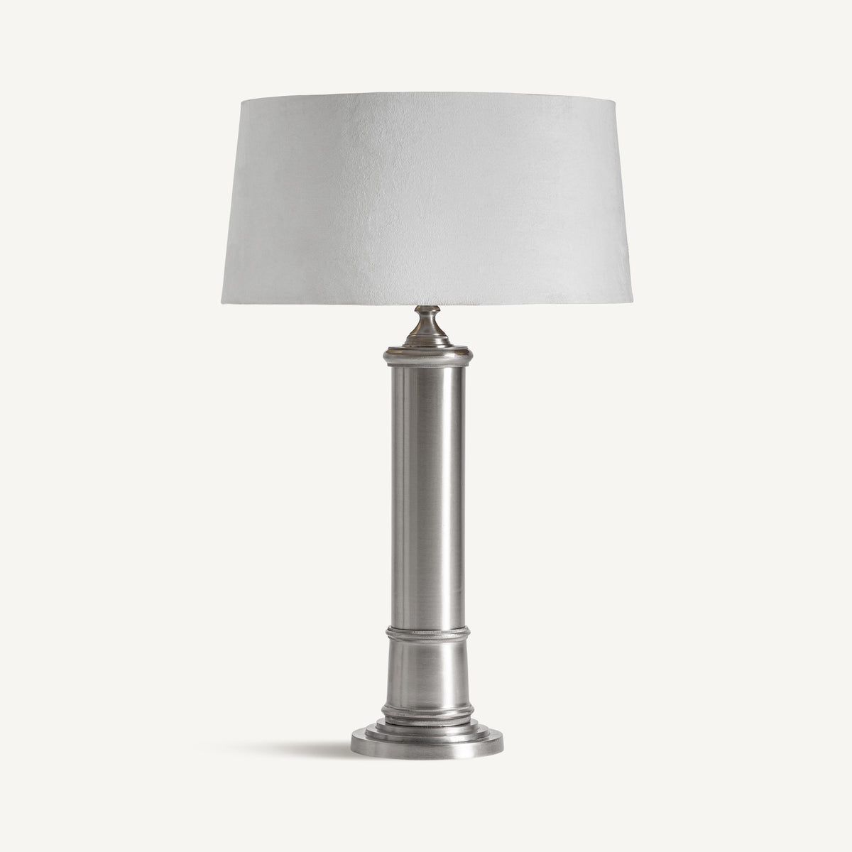 Artigat White & Silver Table Lamp 46x56x100 cm