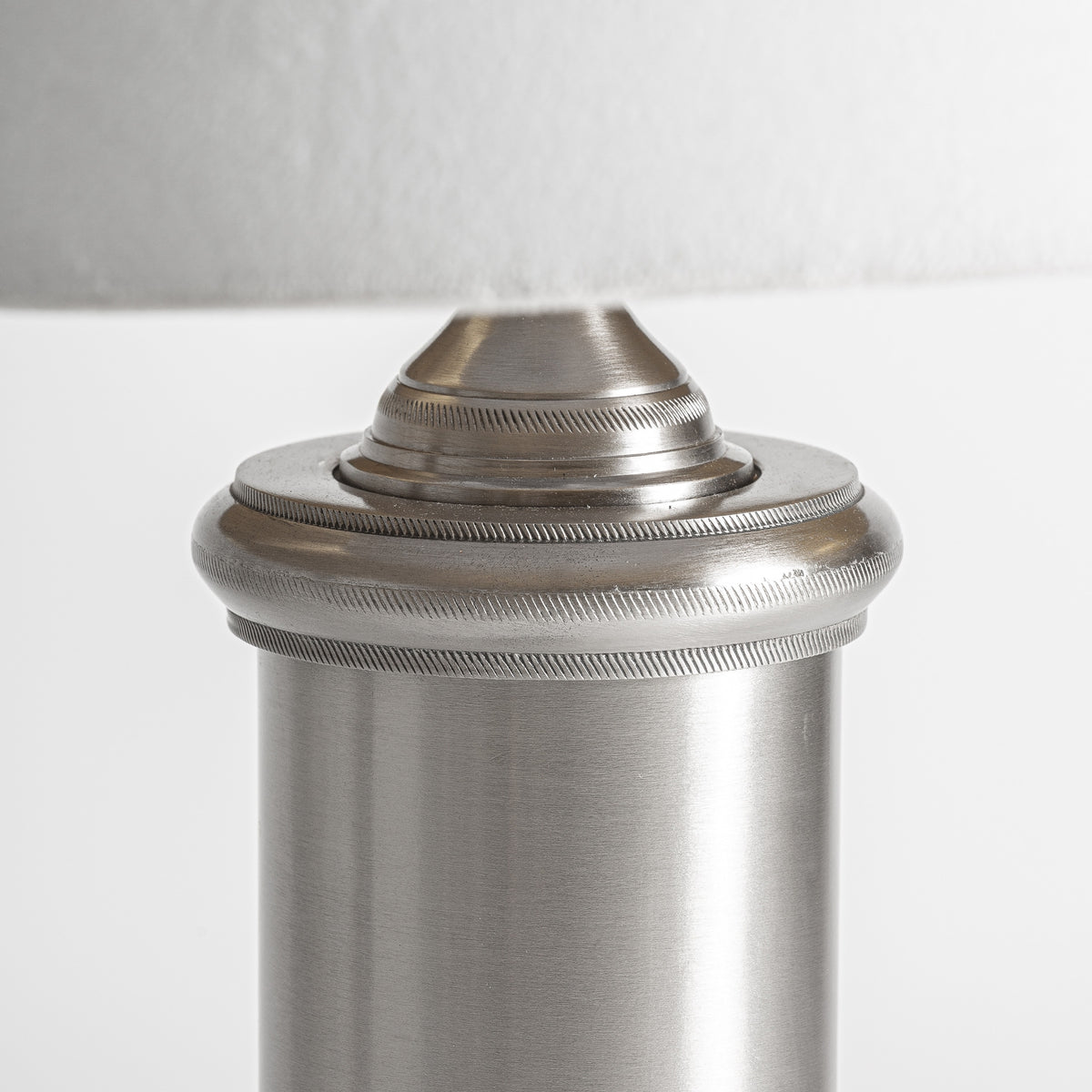 Artigat White & Silver Table Lamp 46x56x100 cm