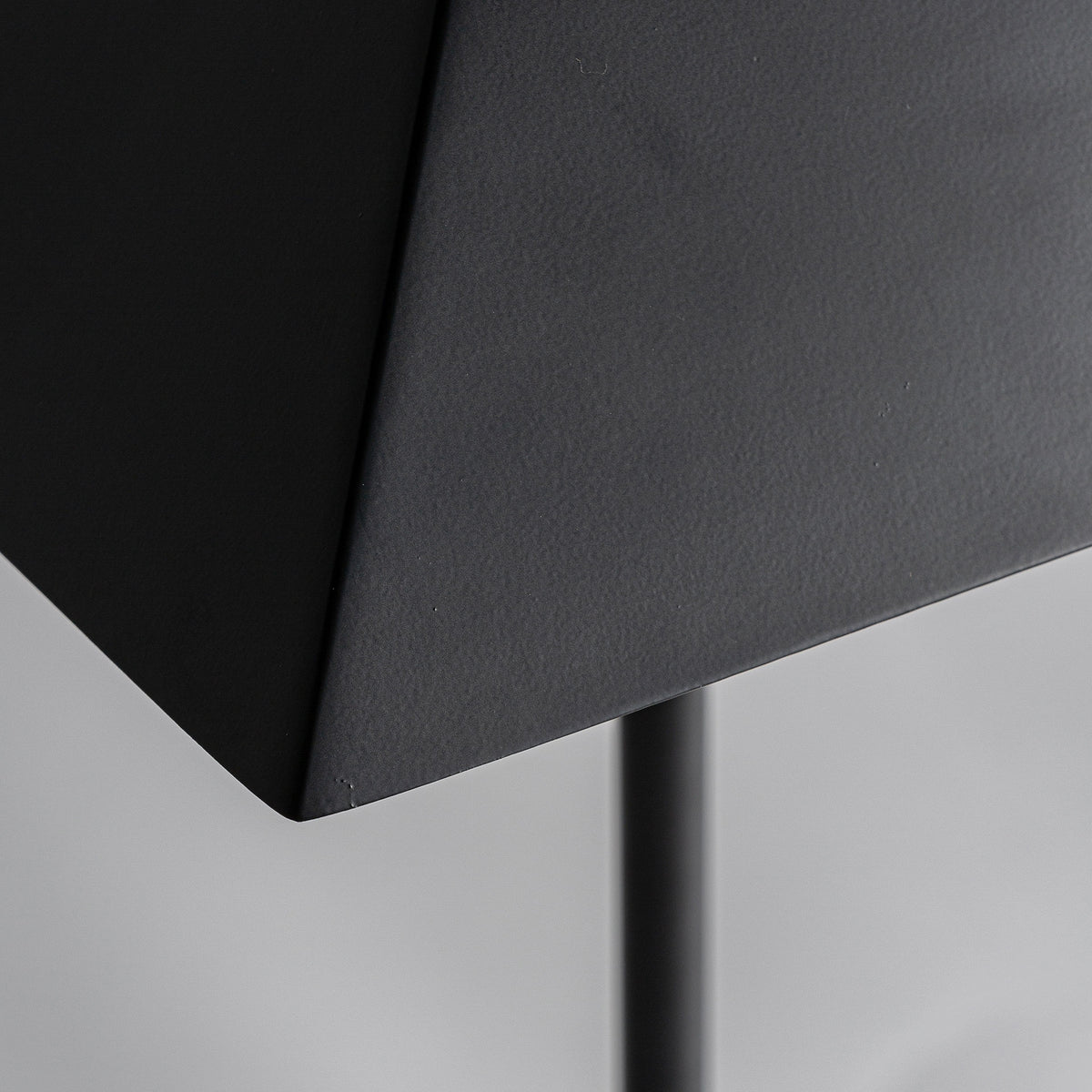 Atlas Grey & Black Table Lamp 33x33x88 cm
