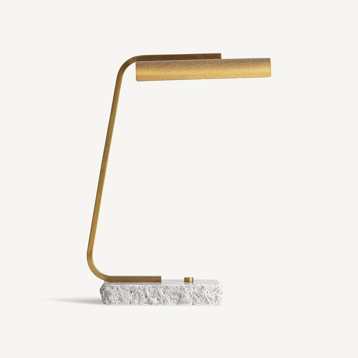 Banshe Grey & Golden Table Lamp 39x18x52 cm