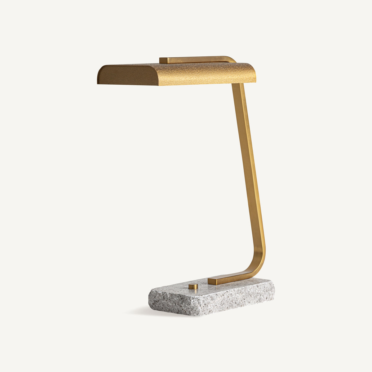 Banshe Grey & Golden Table Lamp 39x18x52 cm
