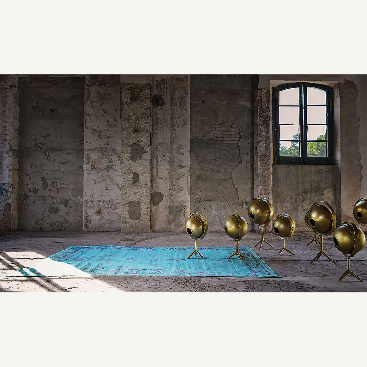 Barzy Golden Table Lamp 48x34x80 cm
