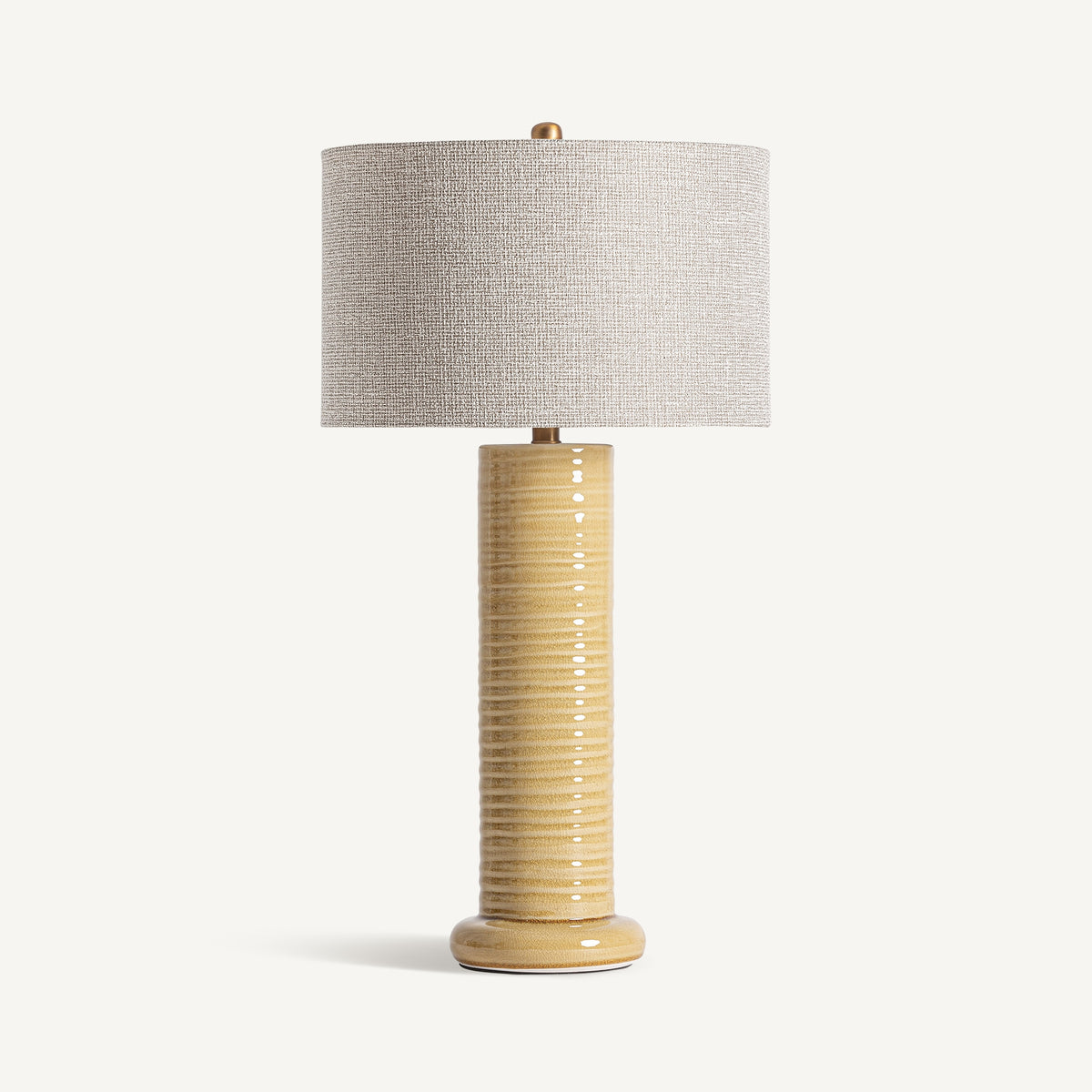 Blanes Beige & Golden Table Lamp 40x40x76 cm