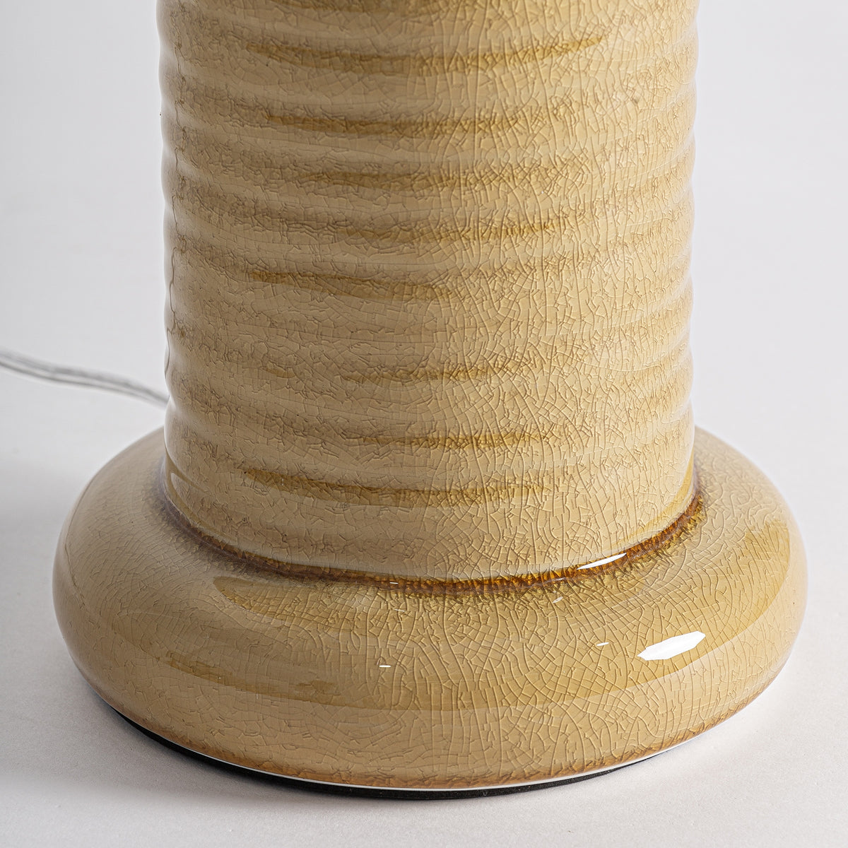 Blanes Beige & Golden Table Lamp 40x40x76 cm