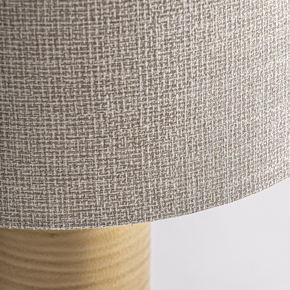 Blanes Beige & Golden Table Lamp 40x40x76 cm