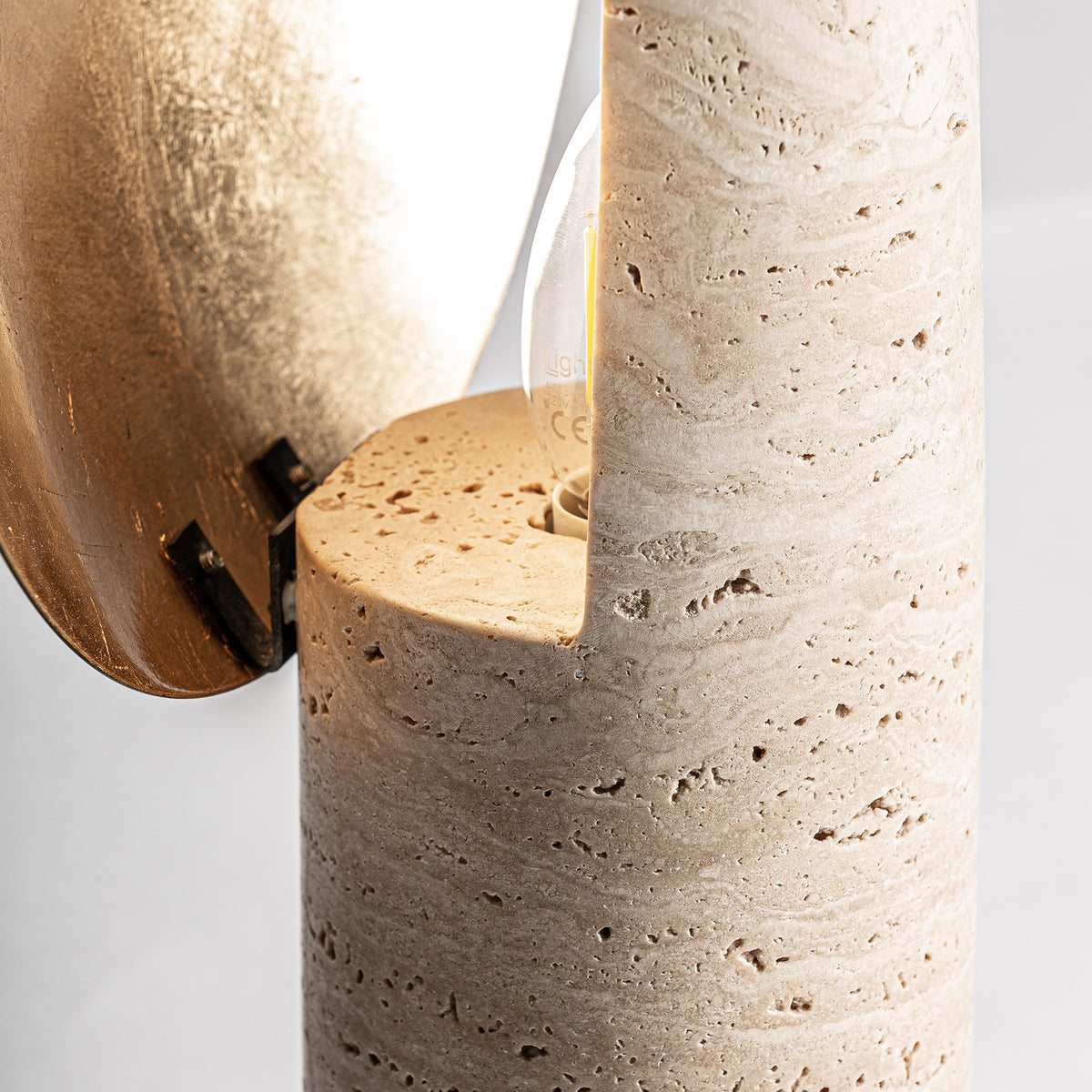 Cieux Beige & Golden Table Lamp 30x17x47 cm