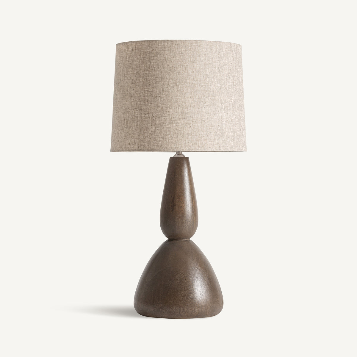 Cinzia White & Brown Table Lamp 33x33x65 cm