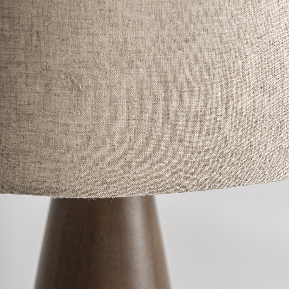Cinzia White & Brown Table Lamp 33x33x65 cm