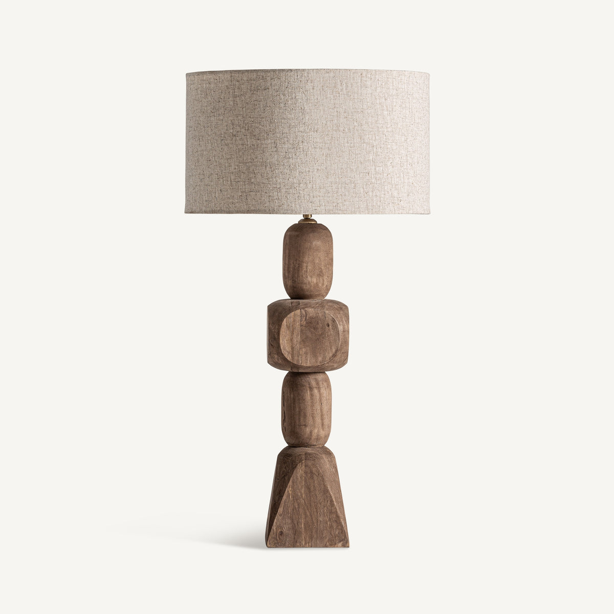 Cogne Brown & Beige Table Lamp 40x40x80 cm