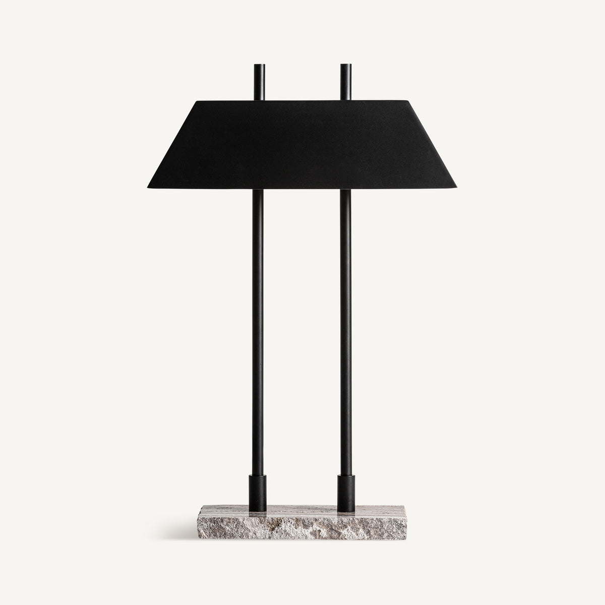 Dalhea Grey & Black Table Lamp 42x18x64 cm