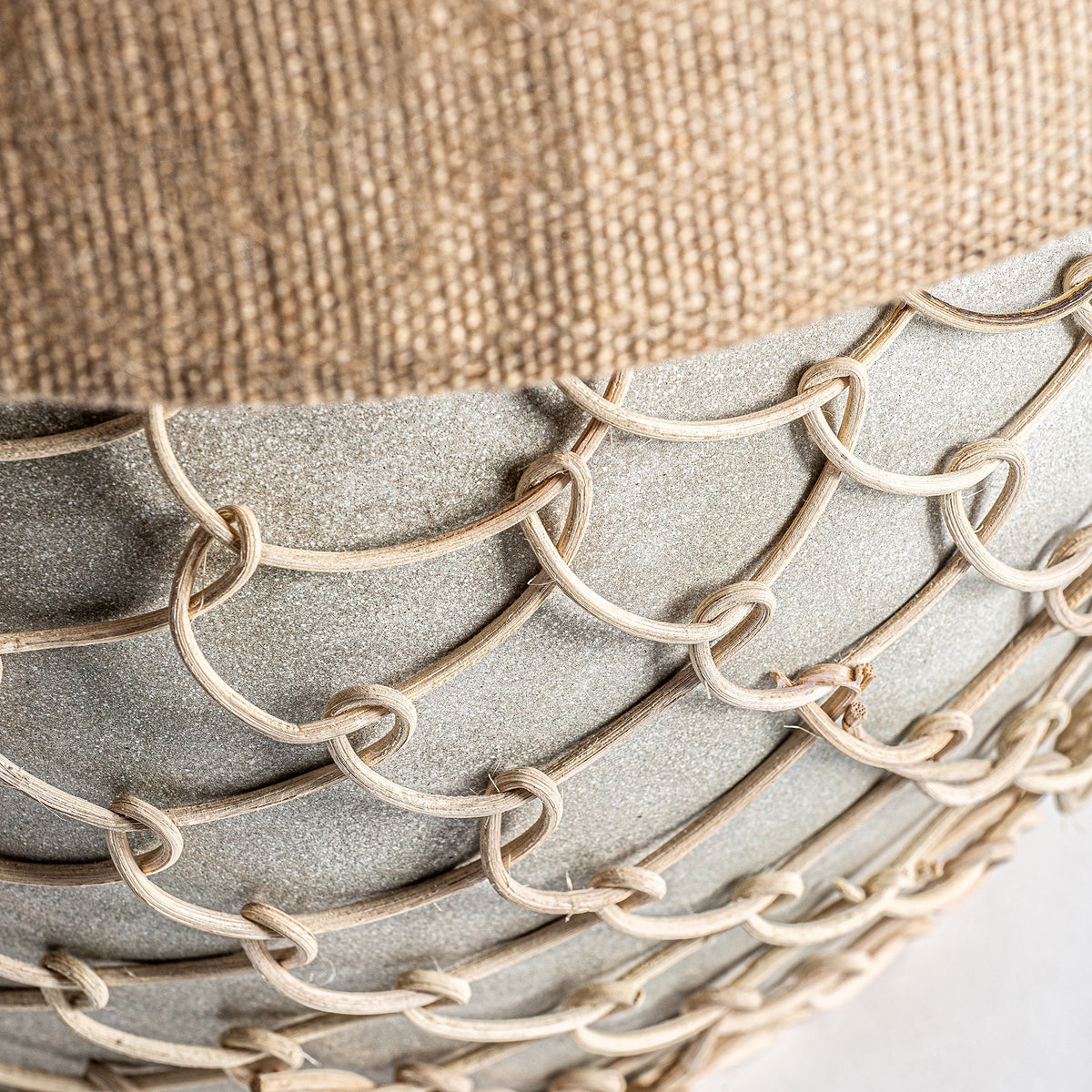 Dambach Beige & Grey Table Lamp 50x50x75 cm