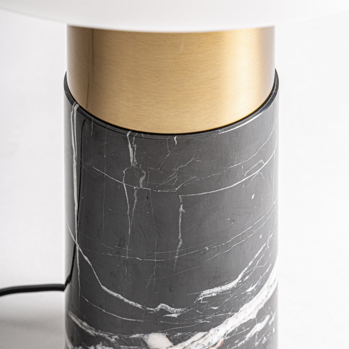 Dante Black & Golden & Beige Table Lamp 39x39x50 cm