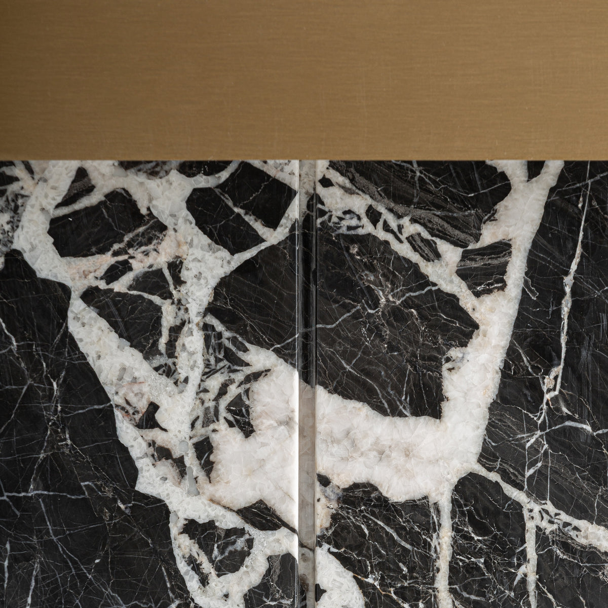 Dasha Black & Golden Table Lamp 42x17x47 cm